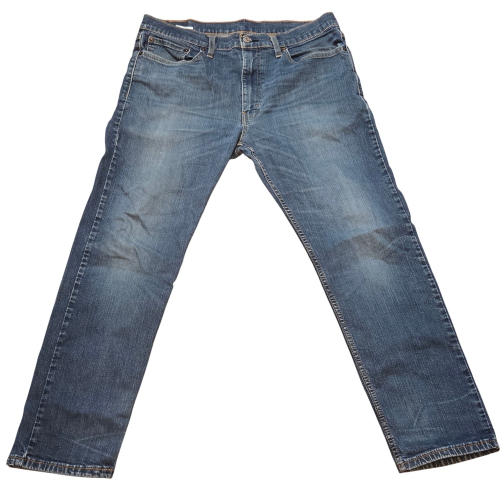 Levis‎ 502 Jeans Mens 36x27 (36x32tag)Blue Medium Wash